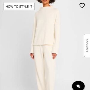 Eileen fisher funnel neck mock neck turtleneck sweater long sleeve